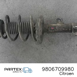 9806709980 - Передній амортизатор у зборі з пружиною Citroen DS4 2015