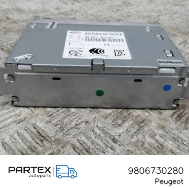 9806730280 - Панель радіо мультимедіа Peugeot 2008 I 2015