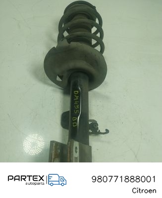 980771888001 - Передній амортизатор у зборі з пружиною Citroen DS5 2012
