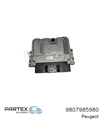 9807985980 - Блок керування двигуном Peugeot 2008 I 2015