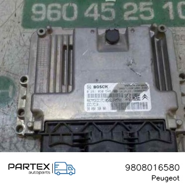 9808016580 - Блок керування двигуном Peugeot 308 2014