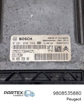 9808535880 - Блок керування двигуном Peugeot 308 2018
