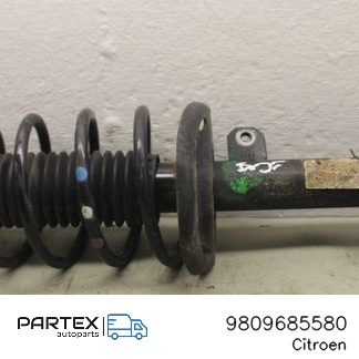 9809685580 - Передній амортизатор у зборі з пружиною Citroen C4 Cactus 2020