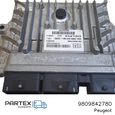 9809842780 - Блок керування двигуном Peugeot 508 2016