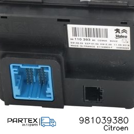 981039380 - Блок керування двигуном Citroen Jumpy 2016