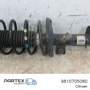 9810705080 - Передній амортизатор у зборі з пружиною Citroen C4 Cactus 2017