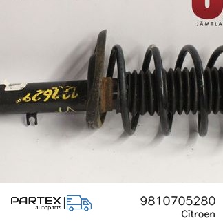 9810705280 - Передній амортизатор у зборі з пружиною Citroen C4 Cactus 2016