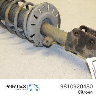 9810920480 - Передній амортизатор у зборі з пружиною Citroen C4 II Picasso 2014