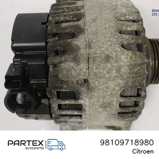 98109718980 Генератор Citroen C4 Cactus 2016