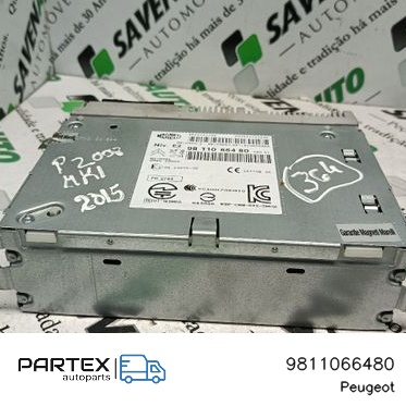 9811066480 - Панель радіо мультимедіа Peugeot 208 2015