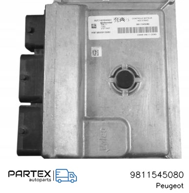 9811545080 - Блок керування двигуном ECU Citroen C4 Cactus 2016