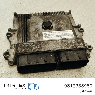 9812338980 - Блок керування двигуном Citroen C4 Aircross 2016