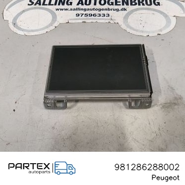 981286288002 - Панель радіо мультимедіа Peugeot 208 2013