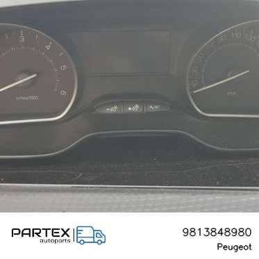 9813848980 - Спідометр панель приладів Peugeot 2008 I 2013