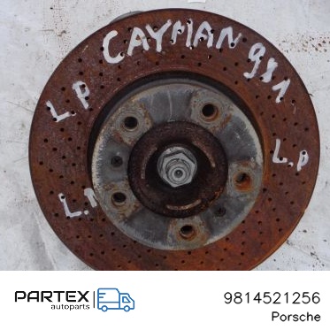 9814521256 - Поворотний кулак переднього колеса Porsche Cayman 981 2012