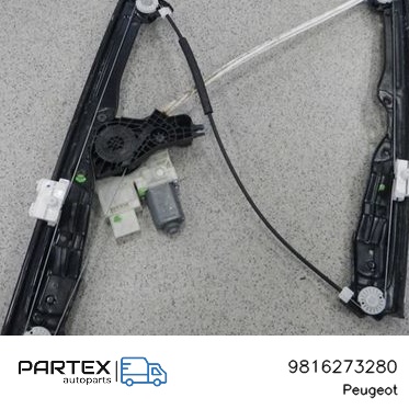 9816273280 Склопідйомник Peugeot 308 2015