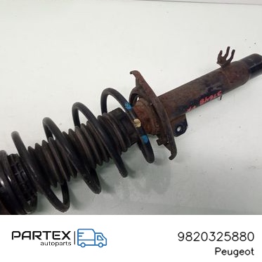 9820325880 - Передній амортизатор у зборі з пружиною Peugeot 2008 I 2016
