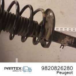 9820826280 - Передній амортизатор у зборі з пружиною Peugeot 2008 I 2019