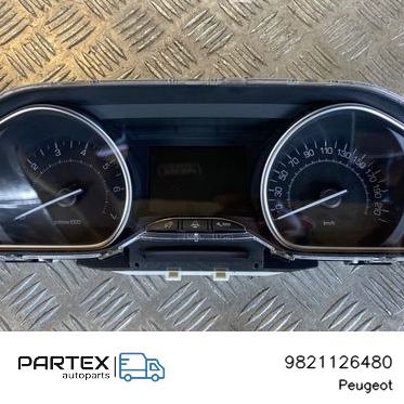 9821126480 - Спідометр панель приладів Peugeot 2008 I 2017