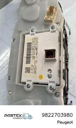 9822703980 - Спідометр панель приладів Peugeot 2008 I 2014