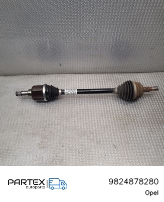 9824878280 Піввісь передня Opel Mokka B 2021