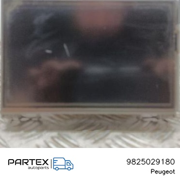 9825029180 - Панель радіо мультимедіа Peugeot 2008 I 2013