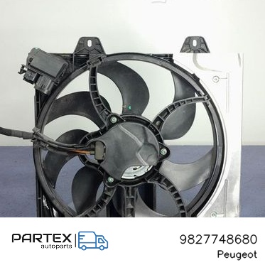 9827748680 - Електровентилятор радіатора Peugeot 208 2019