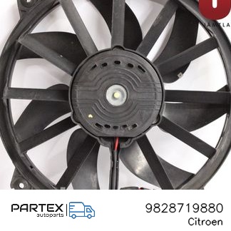 9828719880 - Електровентилятор радіатора Citroen C4 II 2014