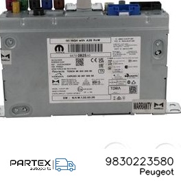 9830223580 - Панель радіо мультимедіа Opel Astra K 2017