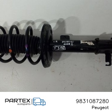 9831087280 - Передній амортизатор Peugeot 2008 II 2022