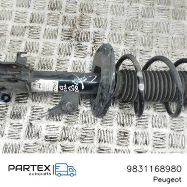 9831168980 - Передній амортизатор у зборі з пружиною Peugeot 208 II 2023