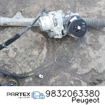 9832063380 - Кермова рейка Peugeot 208 I 2015