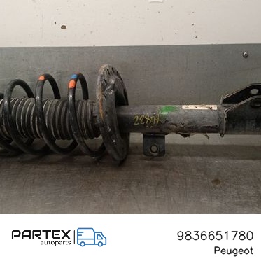 9836651780 - Передній амортизатор у зборі з пружиною Peugeot 2008 II 2022