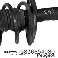 9836654980 - Передній амортизатор Peugeot 2008 II 2023