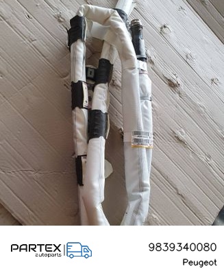 9839340080 - Шторка безпеки Airbag Peugeot 408 P54 2022