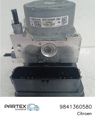 9841360580 Насос блок ABS Citroen C4 III e-C4 2021