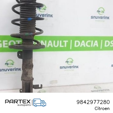9842977280 - Передній амортизатор Citroen C4 II 2022