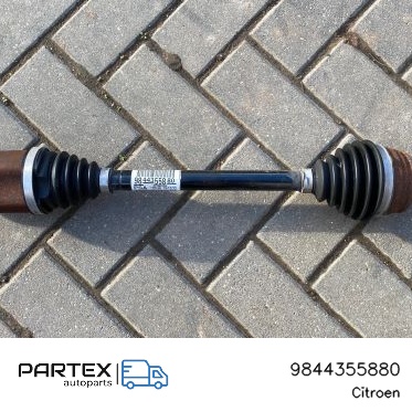 9844355880 Піввісь передня Citroen Berlingo 2022