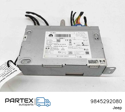 9845292080 - Панель радіо мультимедіа Peugeot 2008 II 2025