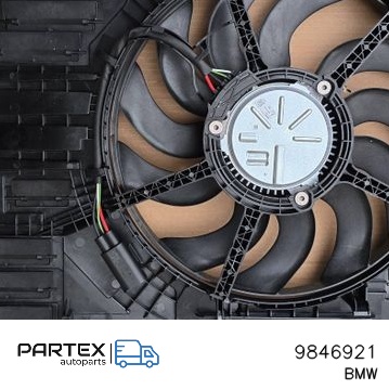 9846921 - Електровентилятор радіатора BMW 2 Active Tourer U06 2021