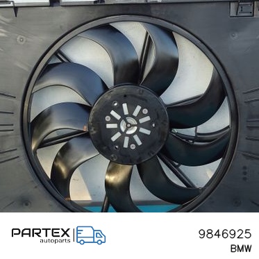 9846925 - Електровентилятор радіатора BMW X1 U11 2023