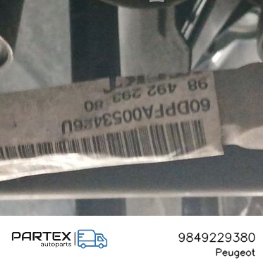 9849229380 - Кермова рейка Peugeot 408 II 2024