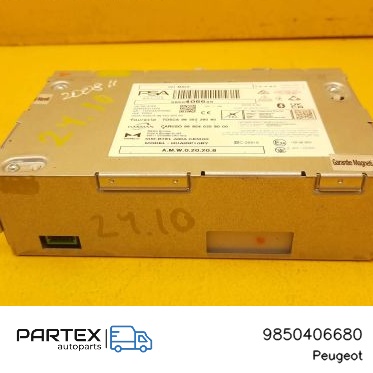 9850406680 - Панель радіо мультимедіа Peugeot 2008 II 2022