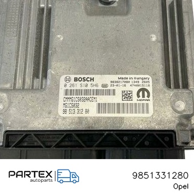 9851331280 - Блок керування двигуном Peugeot 208 2023