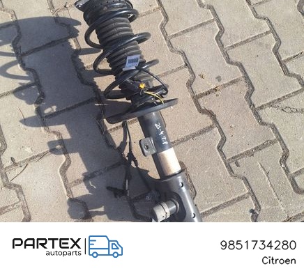 9851734280 - Передній амортизатор у зборі з пружиною Citroen DS4 2024