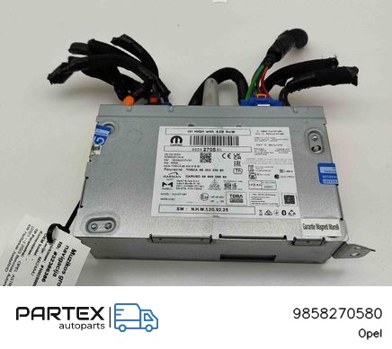 9858270580 - Панель радіо мультимедіа Opel Astra L 2023