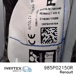 985P02150R - Шторка безпеки Airbag Renault Koleos II 2020