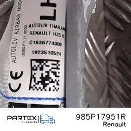 985P17951R - Шторка безпеки Airbag Renault Koleos II 2020