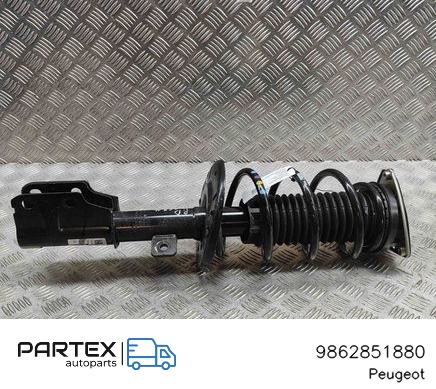 9862851880 - Передній амортизатор у зборі з пружиною Peugeot 3008 III 2024