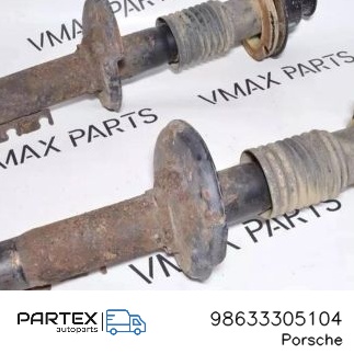 98633305104 - Задній амортизатор Porsche Boxster 986 2001